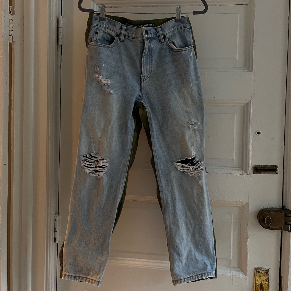 Alexander Wang Hybrid Cargo Jeans